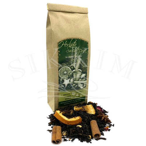 Herbata Świąteczna - Bożonarodzeniowa `Na Zimowe Wieczory` 100g